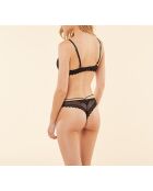 Push-up bh met beugel nr. 2 Anthem zwart