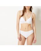 360 weißer BH ohne Bügel aus Baumwolle