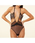 Body intero nero senza ferretto Narcisse