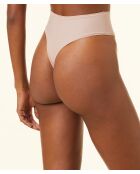 Perizoma in cotone beige perfetto