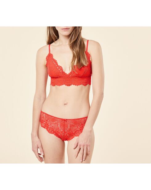 BH ohne Bügel mit abnehmbarem Polster Nr. 8 Success coral