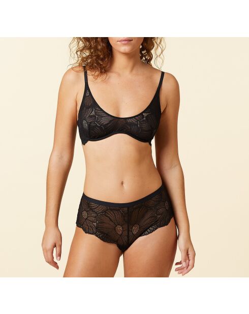 Flexi Lace schwarzer Bügel-BH