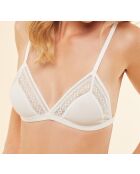 Comfortabele ecru bh zonder beugel