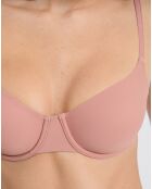 Sujetador rosa con aros Pure Fit