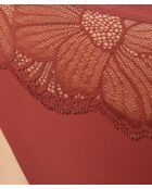 Tanga Flexi Lace roter Backstein