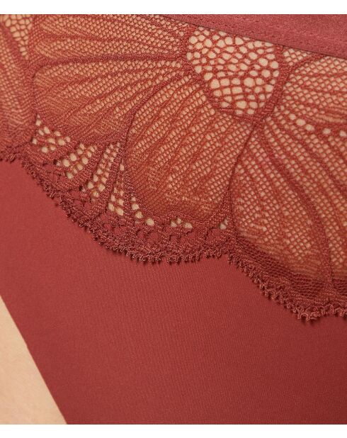 Tanga Flexi Lace roter Backstein