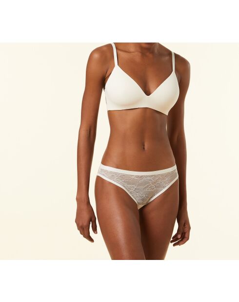 Pure 360 We Care ecrufarbener BH ohne Bügel