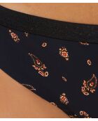 Bragas negras con estampado Aya