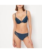 Himmelblauer Push-up-BH mit Bügel Nr. 2