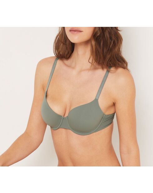 #4 Pure Fit Bügel-BH in Khaki-Olivgrün