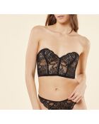 Reggiseno Parure nero con ferretto
