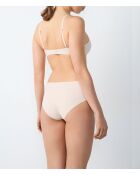 Linnen shorty met pure pasvorm