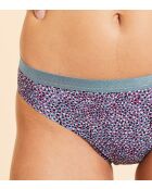 Veelkleurig slipje met Aya Print