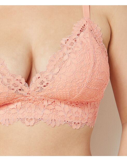 BH ohne Bügel mit abnehmbarem Polster Nr. 8 Success Apricot