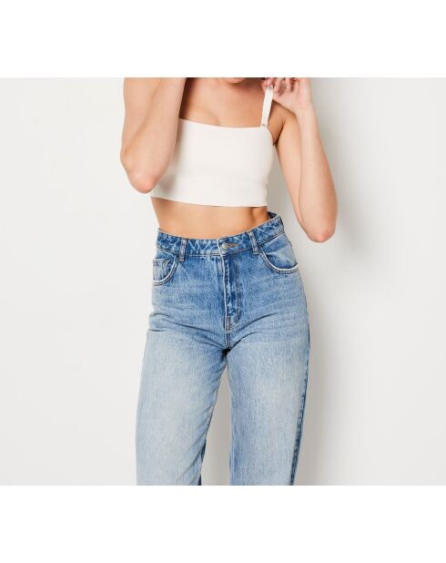 24 Hours ecrufarbener BH ohne Bügel