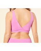 Pinker BH ohne Bügel aus 360°-Baumwolle