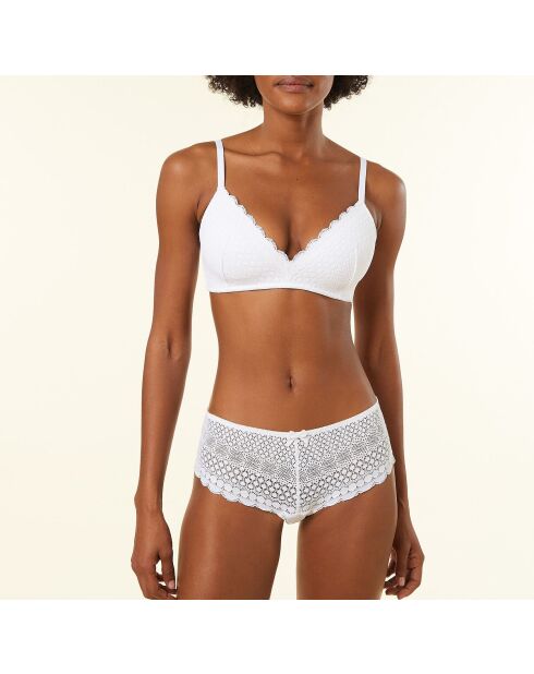 Shorty Cherie Cherie blanc