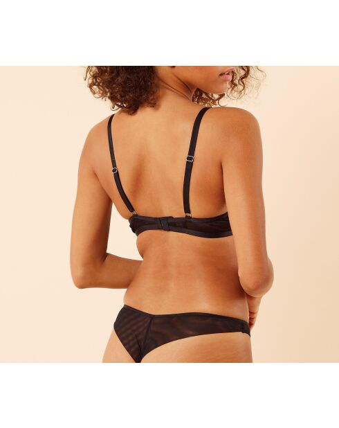 Moonstone No. 9 zwarte beugelbeha