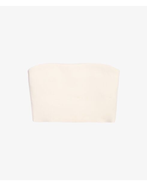 24 Hours ecrufarbener BH ohne Bügel