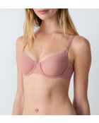 Sujetador rosa con aros Pure Fit