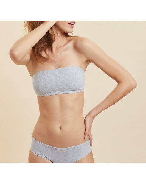 Lichtgrijze bh met beugel Cotton 360