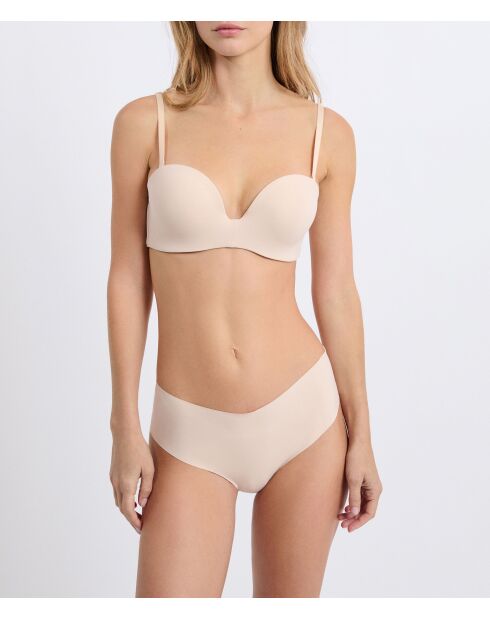 Linnen shorty met pure pasvorm