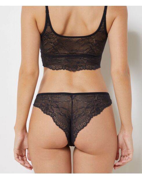 Tanga Lace 360 schwarz