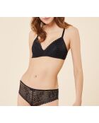Soutien-gorge sans armatures Panama noir