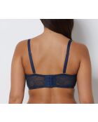 Marineblauwe Flexi Lace bh met beugel nr. 9