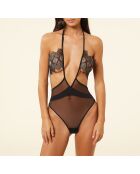 Body intero nero senza ferretto Narcisse