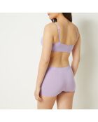 Shorty lila y almendra