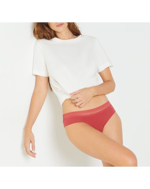 Shorty Invisible terracotta