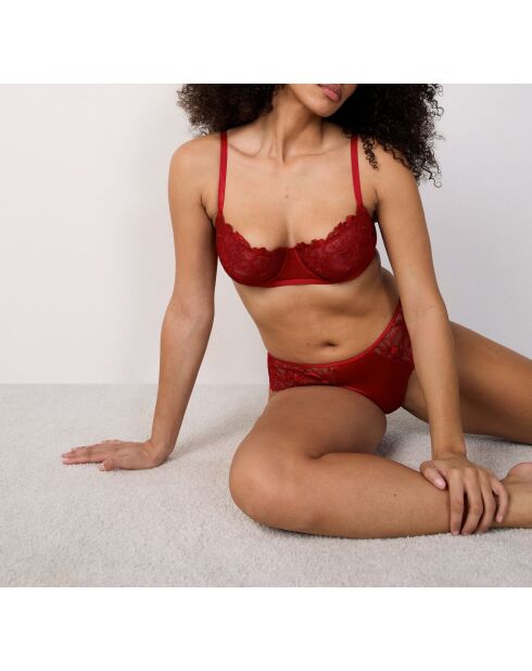 Red Amaryllis No. 9 Bügel-BH