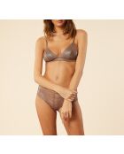 Soutien-gorge sans armatures pad amovible n°8 Sublime We Care marron