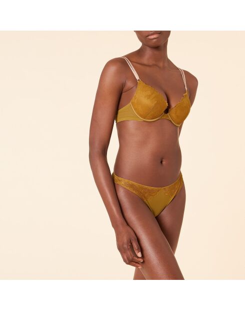 Tanga Relax color caqui olivo