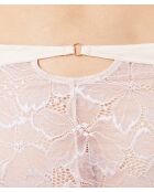 Shorty Babydoll poederroze