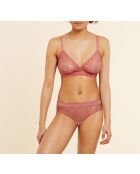 Sujetador sin aros de terracota Edmee