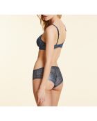 Soutien-gorge avec armatures Panama bleu