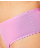 Pantalón corto de algodón rosa 360