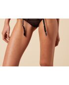 Porte‑jarretelles Spin noir