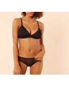 Zwarte bh zonder beugel Fusion