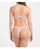 Soutien-gorge avec armatures Panama blush