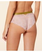 Ditsy khaki olijfkleurige shorty