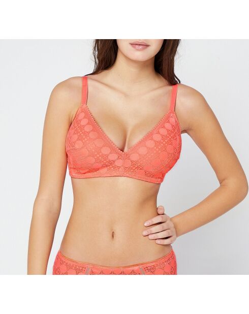 Soutien-gorge sans armatures Today corail