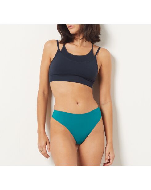 Mijn sportieve smaragdgroene string