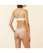 Witte bh zonder beugel nr. 8 Sentiment