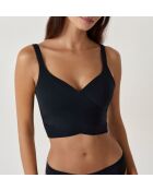 24 Hours schwarzer BH ohne Bügel