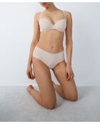 Linnen shorty met pure pasvorm