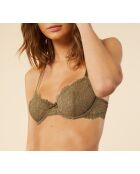 Success Khaki-BH mit Bügel, olivgrün