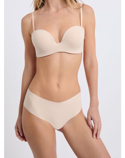 Linnen shorty met pure pasvorm